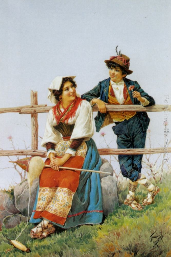 Filippo Indoni The Courtship